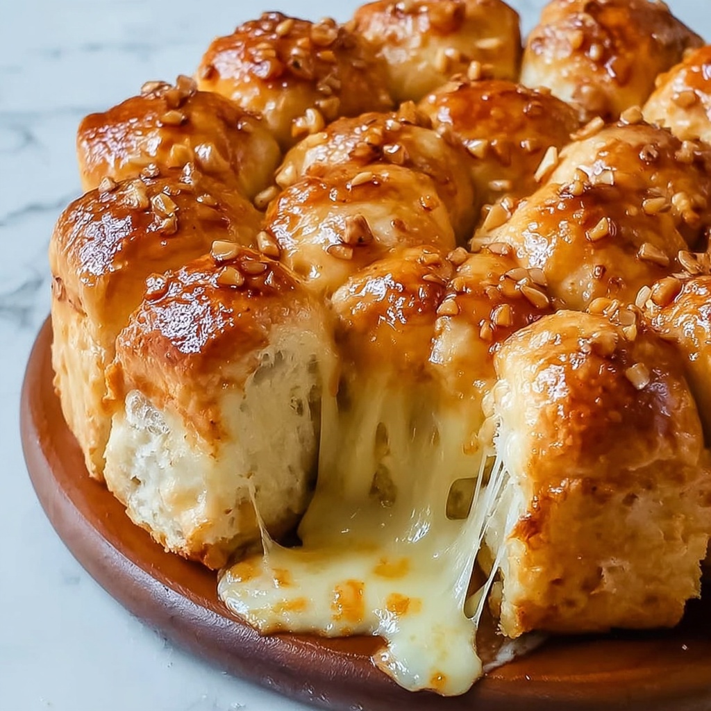 Honeycomb Bread Stuffed with Cheese – A Cheesy Delight Recipe - Recipe Image
