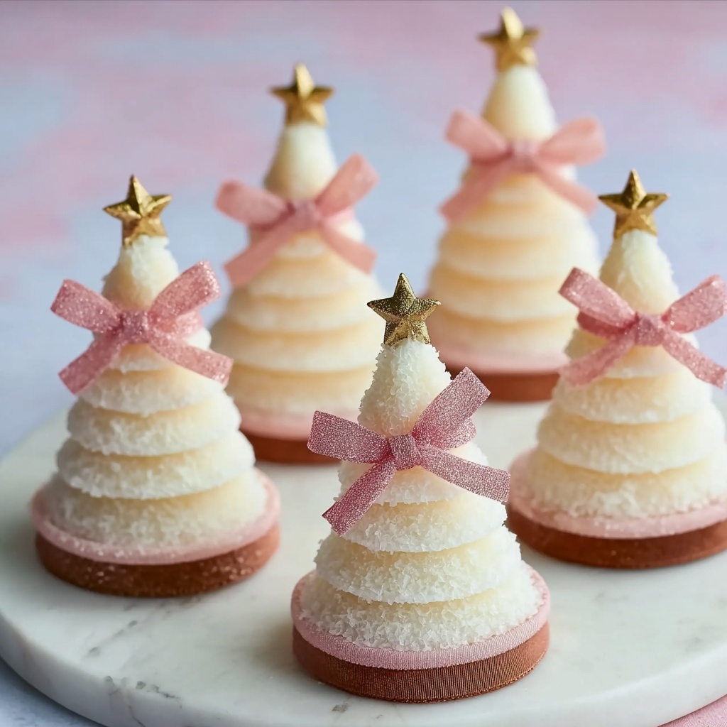 Coconut Ice Christmas Trees: Festive Fun for Family Treats Recipe - Recipe Image