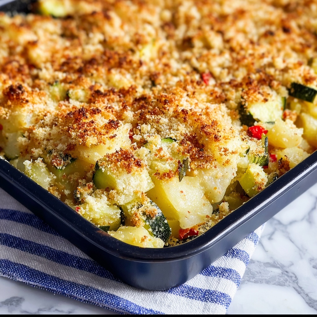 Zucchini Potato Bake Recipe - Recipe Image