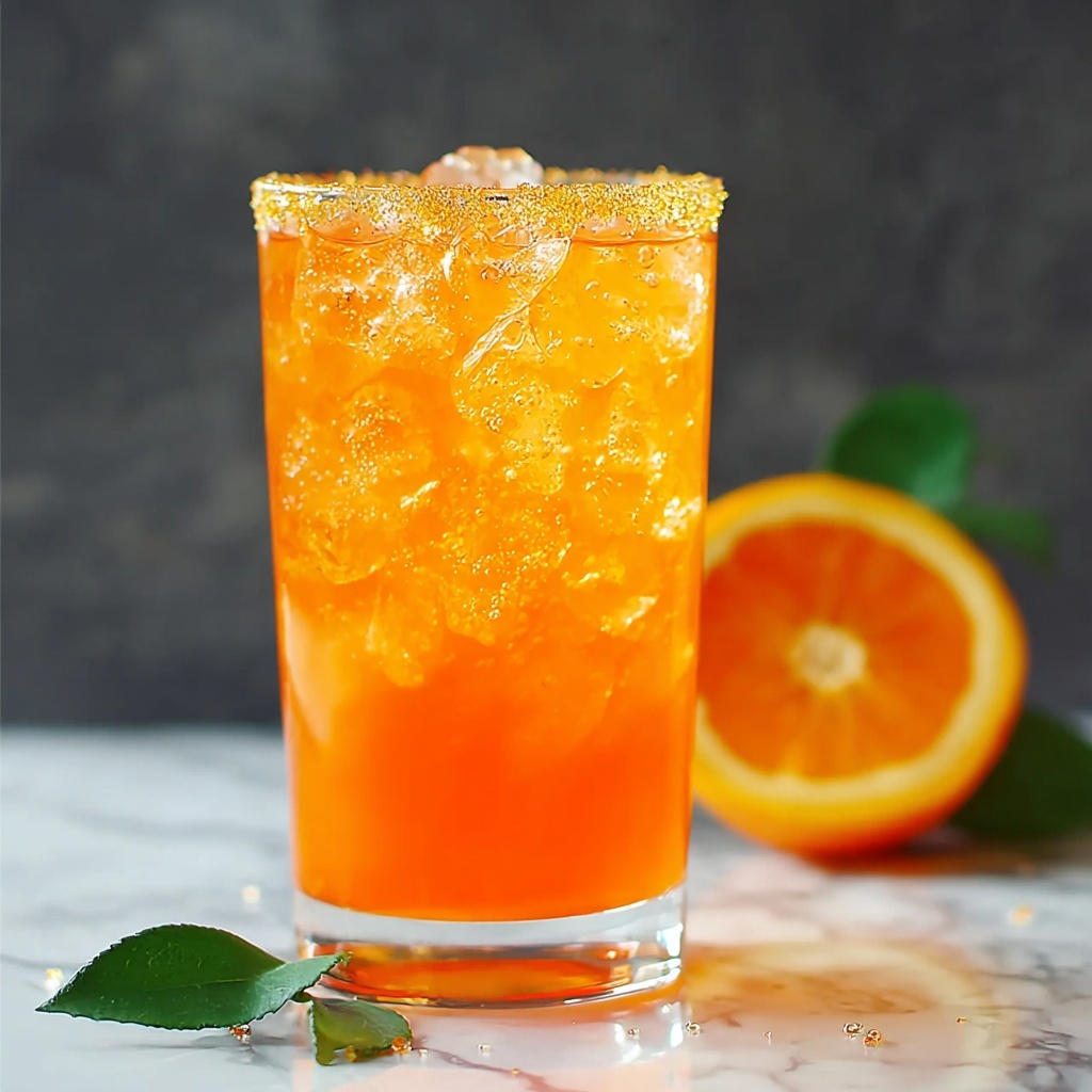 Golden Hour Peach Lemonade Recipe - Recipe Image