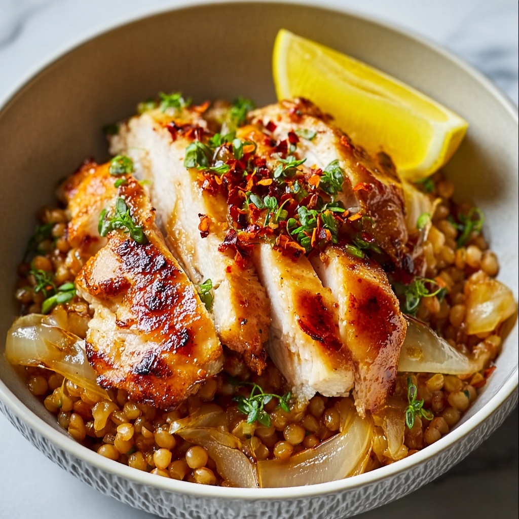 Chicken, Bulgur, and Sauerkraut One-Pot Meal Recipe - Recipe Image