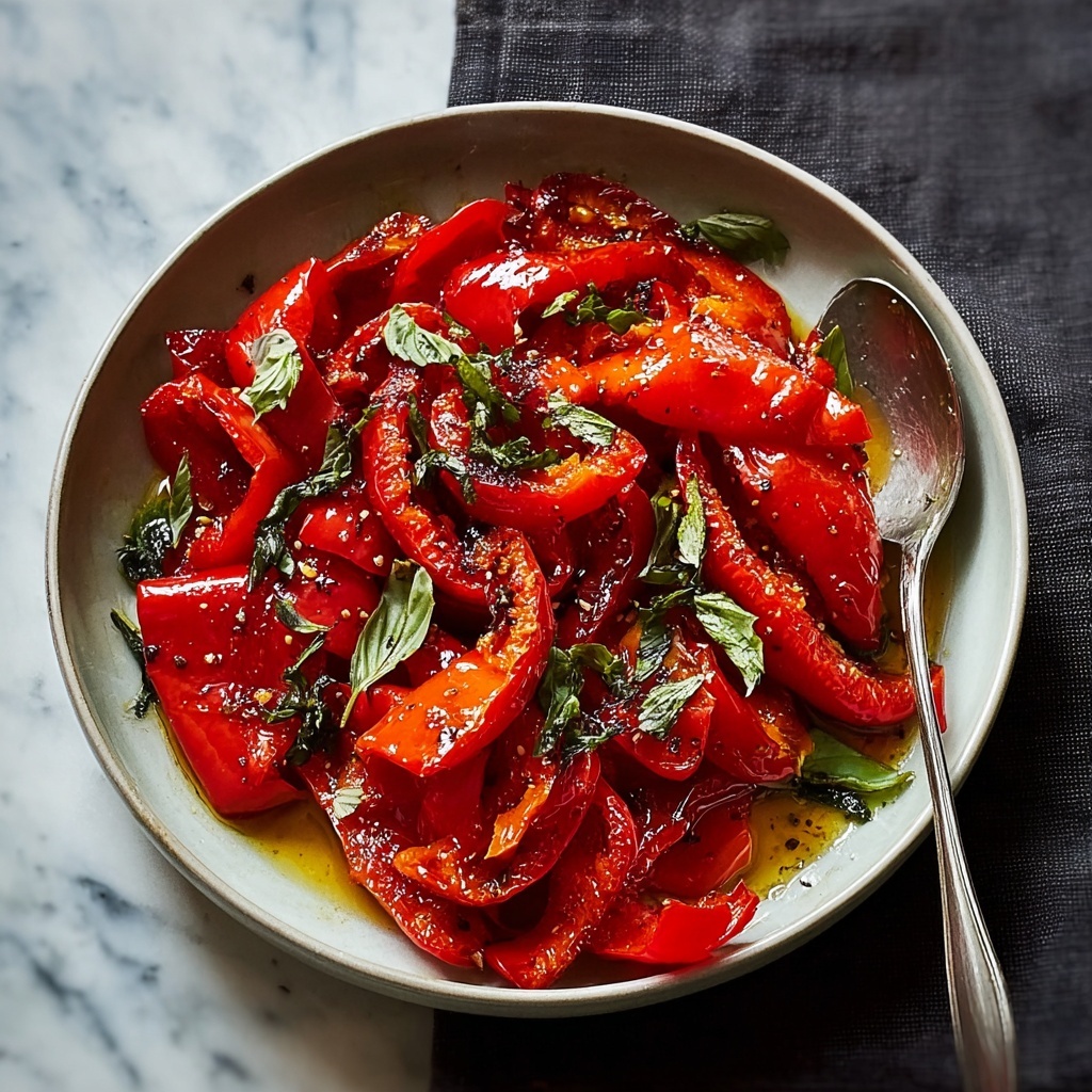 Roasted Red Pepper Salad Recipe - Recipe Image