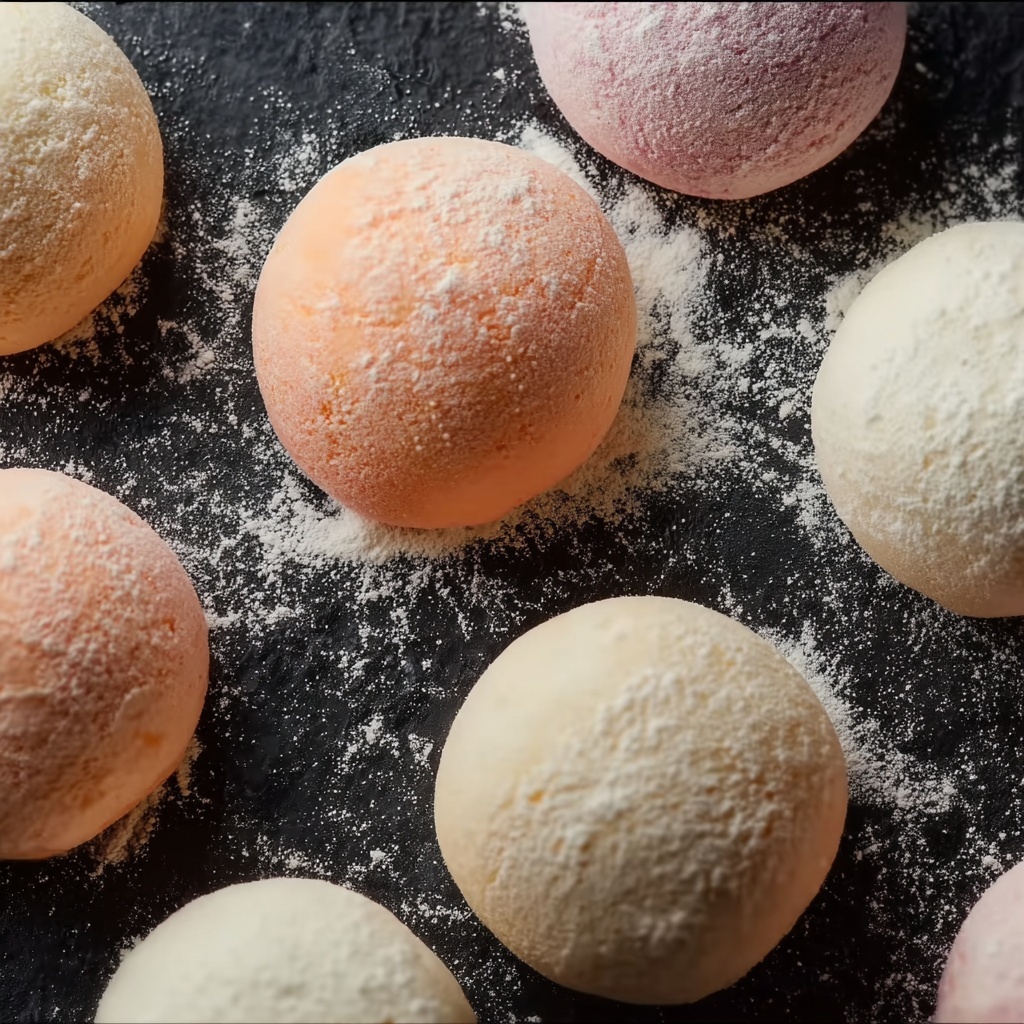 Microwave Mochi: Soft and Chewy Japanese Rice Cake Recipe - Recipe Image