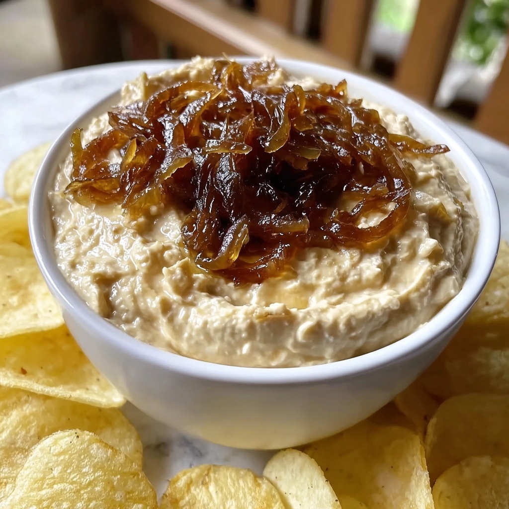 Caramelized Onion Dip: 5 Irresistible Flavor Secrets Recipe - Recipe Image