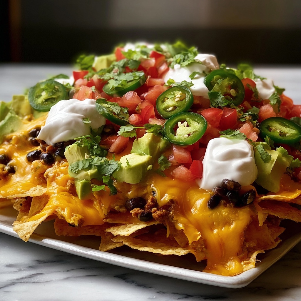 Loaded Nacho Christmas Board Recipe - Recipe Image