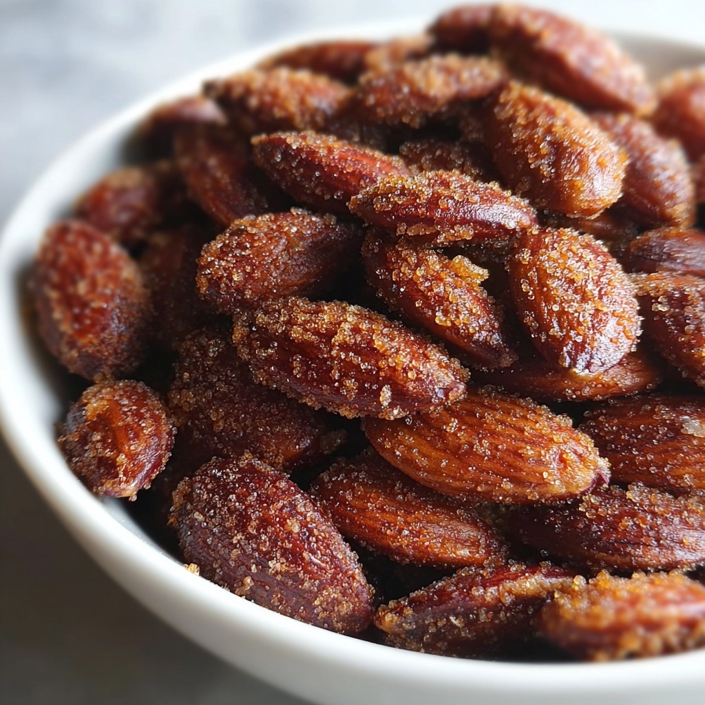 Air Fryer Cinnamon Almonds: 5-Minute Crunchy Bliss Recipe - Recipe Image
