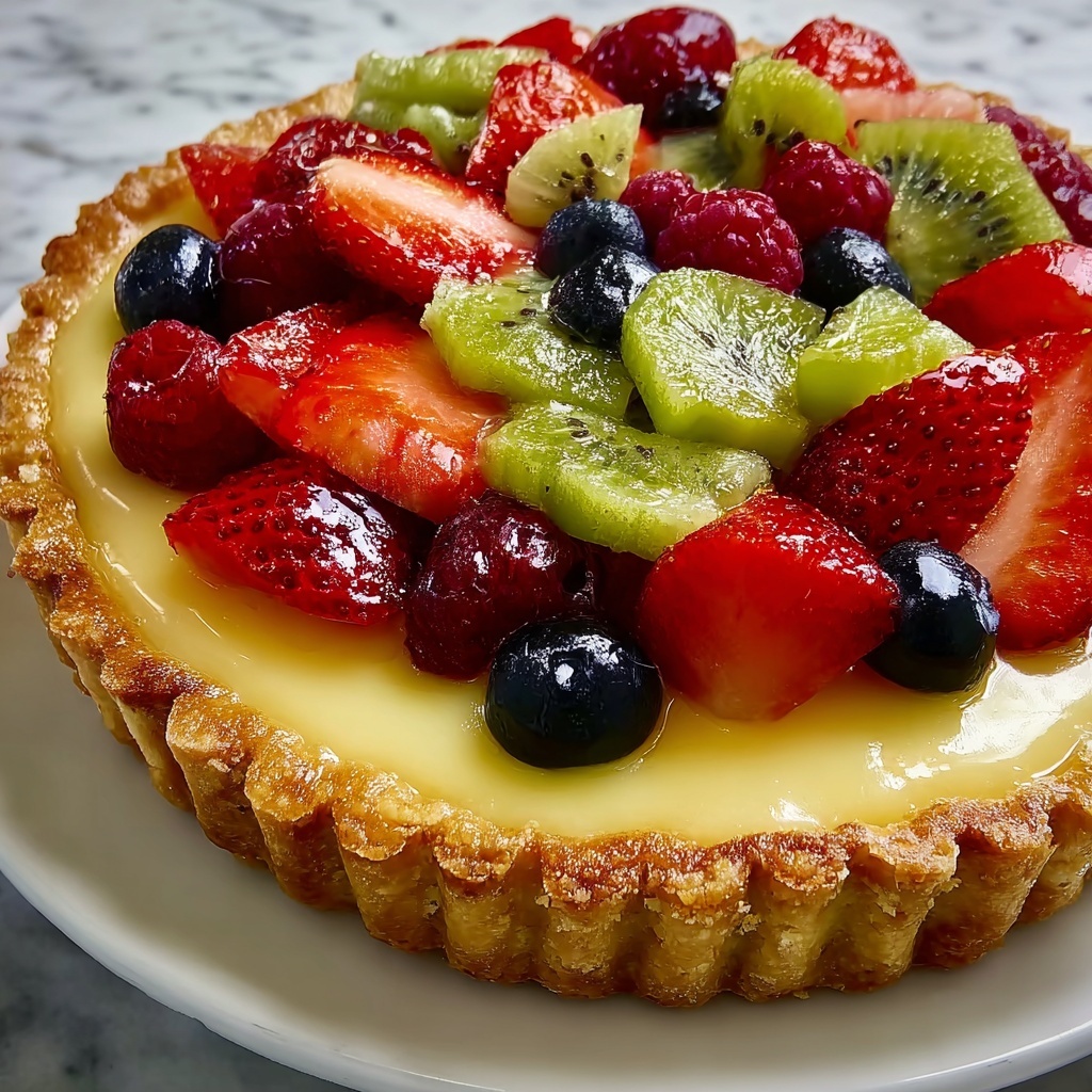 Summer Fruit Tart Recipe - Recipe Image