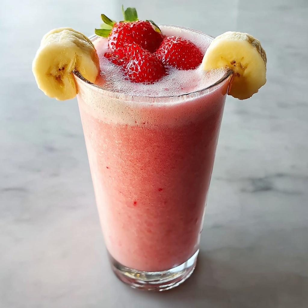 Strawberry Banana Smoothie Recipe - Recipe Image