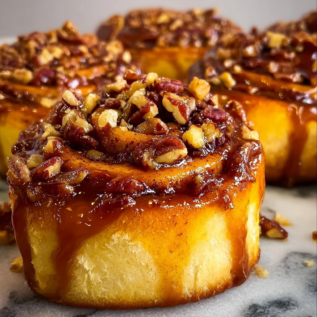 Caramel Pecan Sticky Buns Recipe - Recipe Image