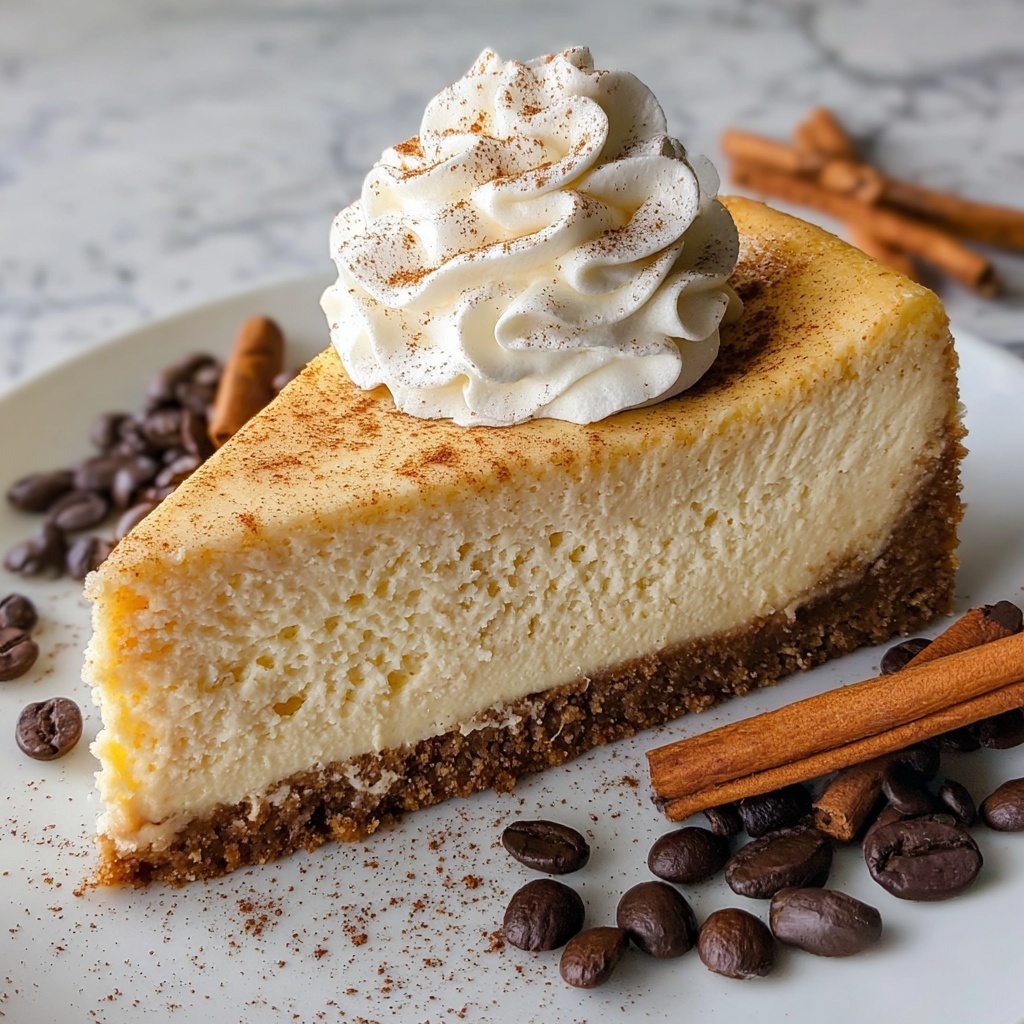 Pumpkin Spice Latte Cheesecake Recipe - Recipe Image