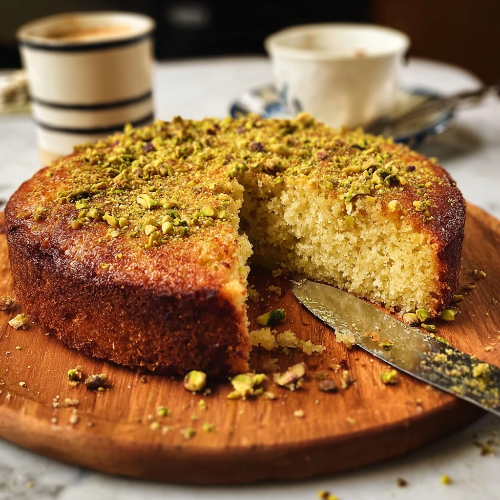 Cardamom Orange Cake with Pistachio Streusel Recipe - Recipe Image