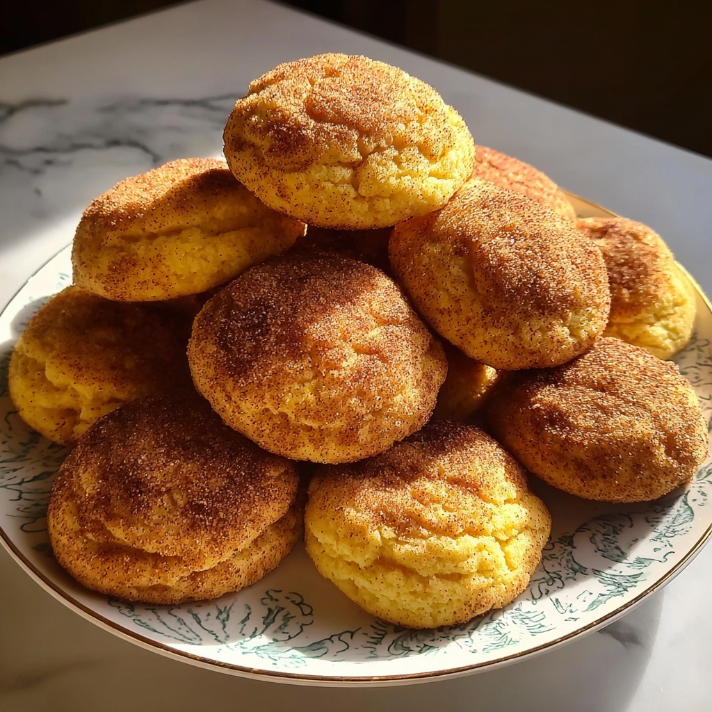 Pumpkin Snickerdoodle Cookies Recipe - Recipe Image