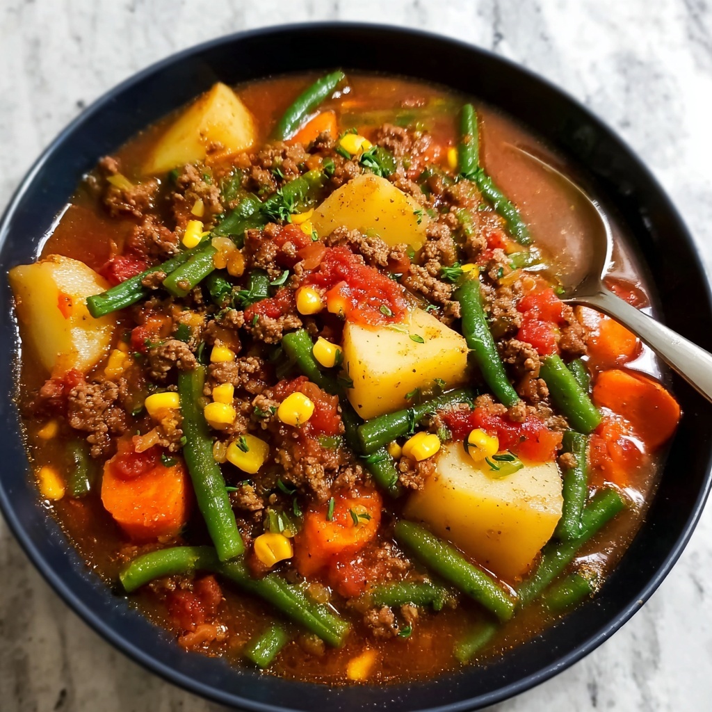 Slow Cooker Hobo Casserole: Easy 5-Ingredient Comfort Dish Recipe - Recipe Image