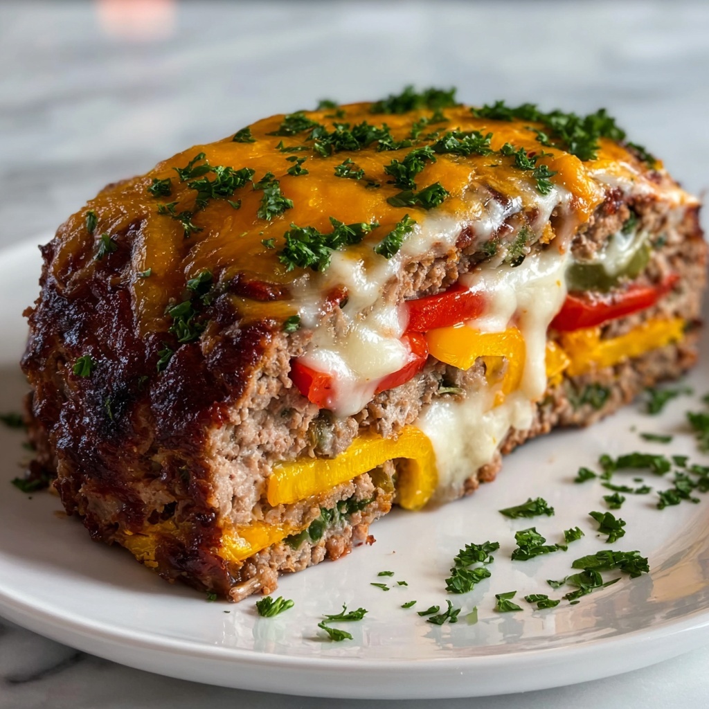 Comforting Stuffed Meatloaf Roll: A Delicious Family Recipe - Recipe Image