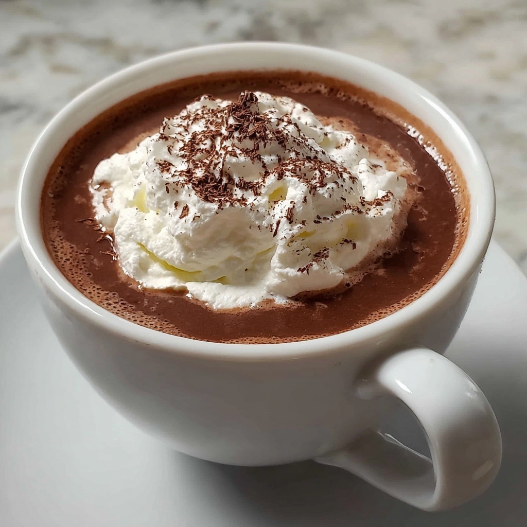 High Protein Hot Chocolate Recipe: The Cozy Delight You Need Recipe - Recipe Image