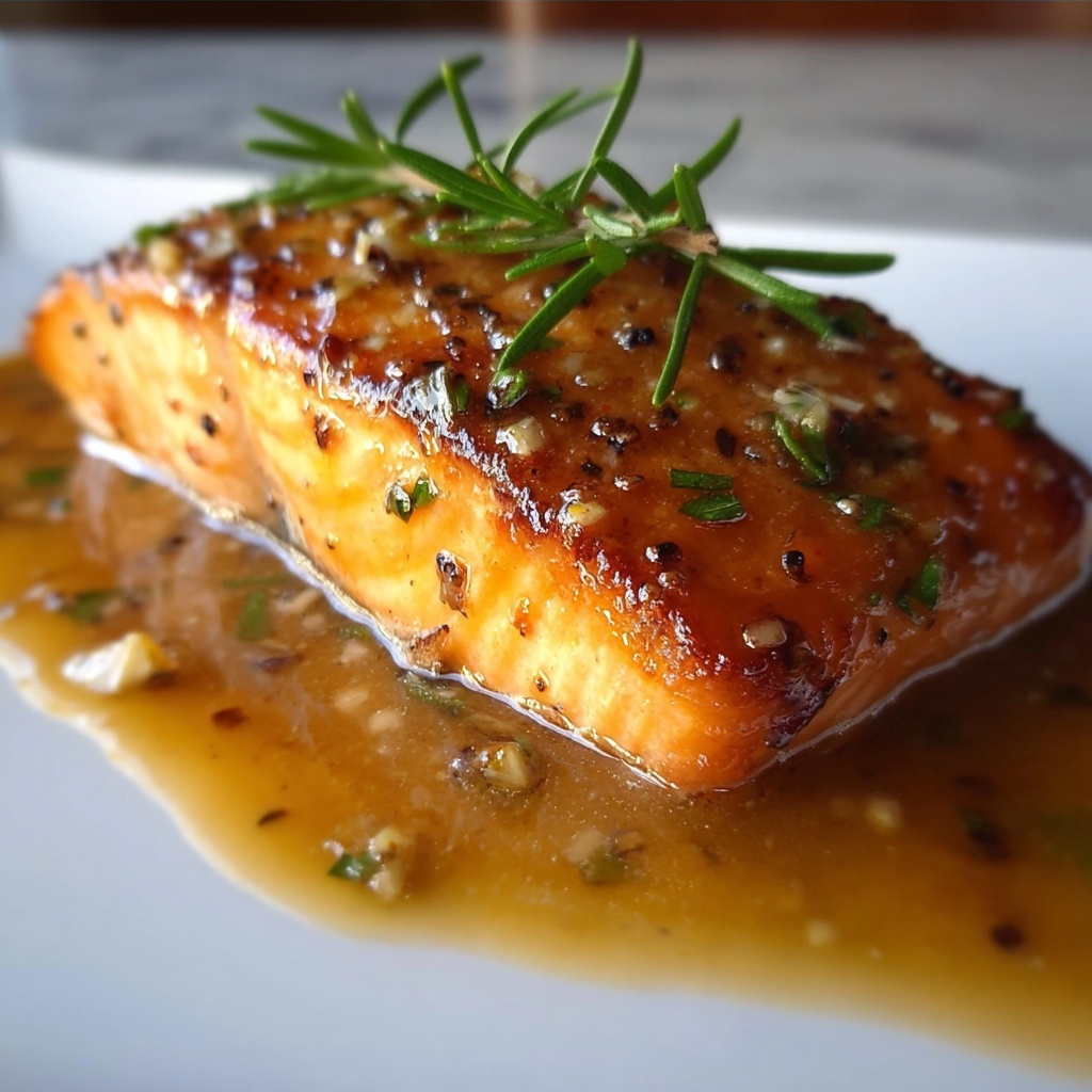 Air Fryer Honey Mustard Salmon Recipe - Recipe Image