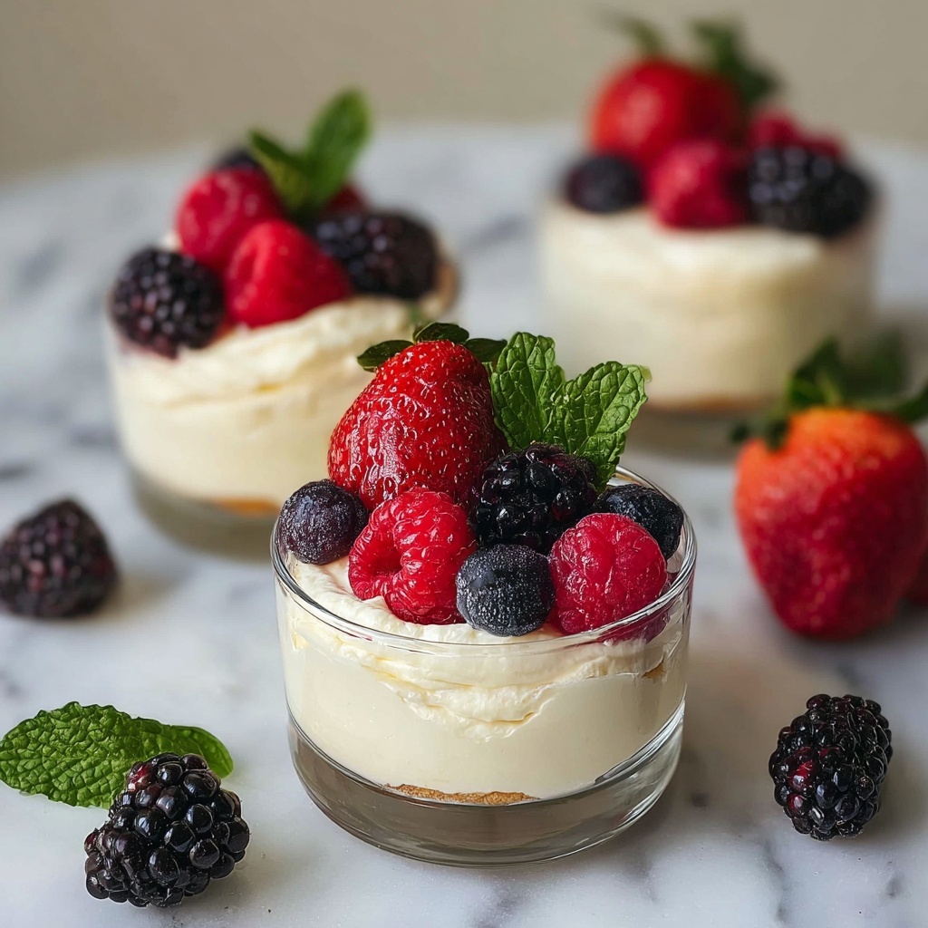 Decadent Keto Mascarpone Mousse with Roasted Strawberries Recipe - Recipe Image