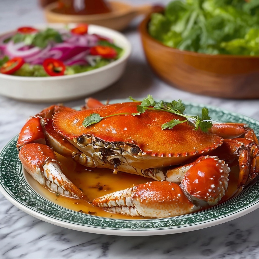 Savory Singapore Chili Crab Recipe - Recipe Image