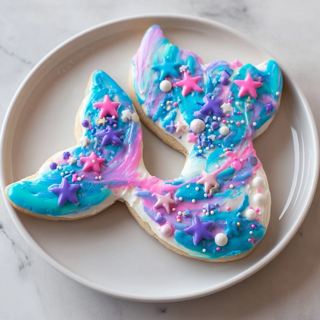 Mermaid Tail Under Sea Cookies Recipe - Recipe Image
