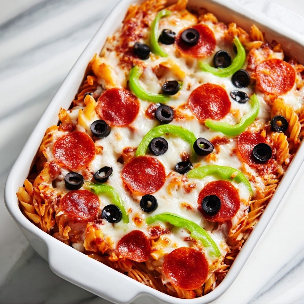 Supreme Pizza Casserole Recipe - Recipe Image