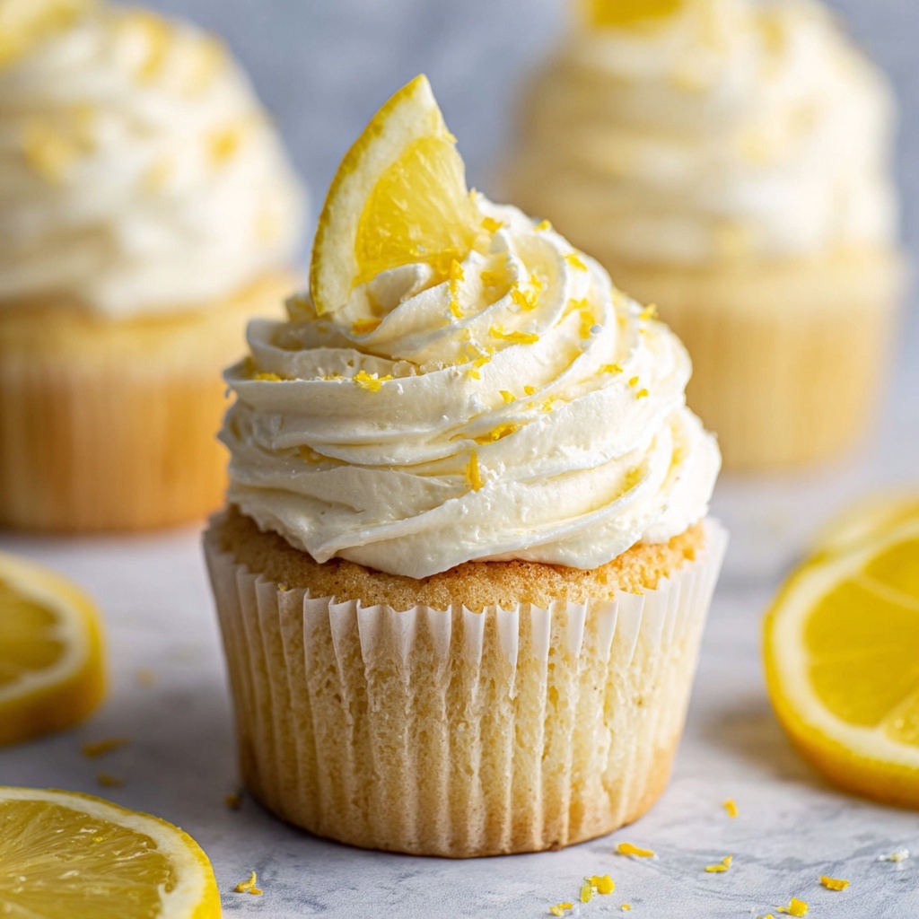 Lemon Buttercream Frosting for Cakes and Cupcakes Recipe - Recipe Image