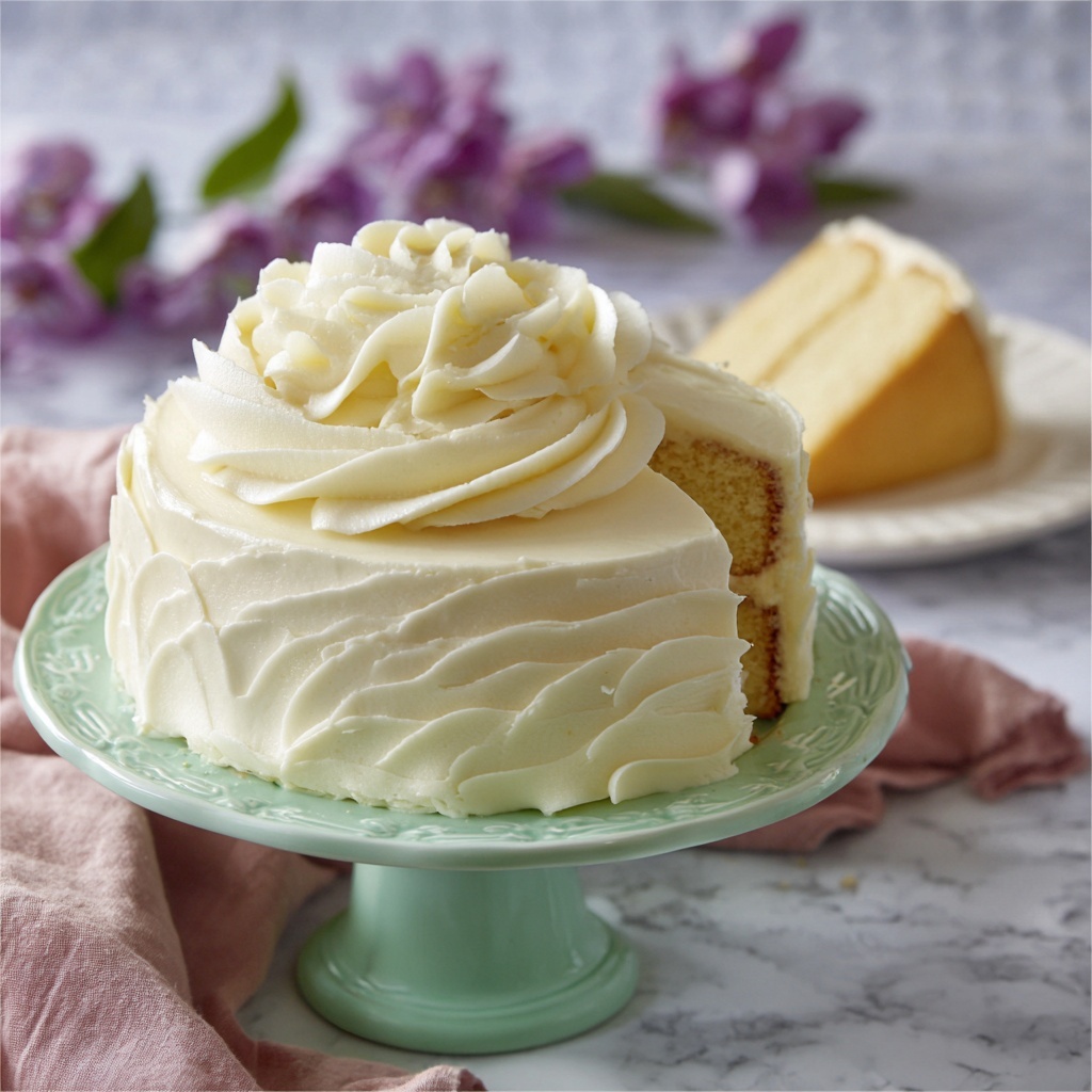 Vanilla Buttercream Frosting: Easy and Fluffy Recipe - Recipe Image