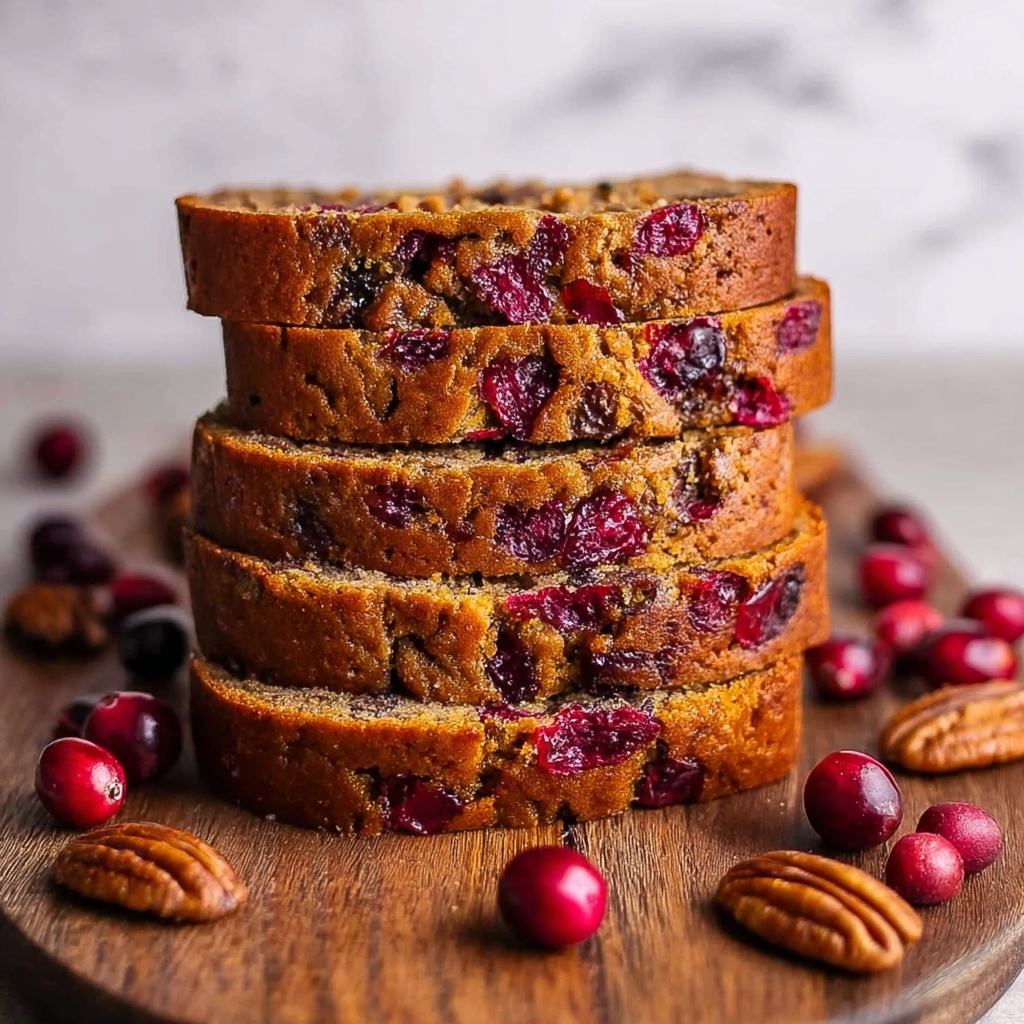 Cranberry Pecan Pumpkin Bread Recipe - Recipe Image
