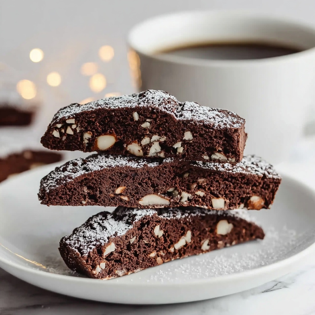 Chocolate Espresso Biscotti Recipe - Recipe Image
