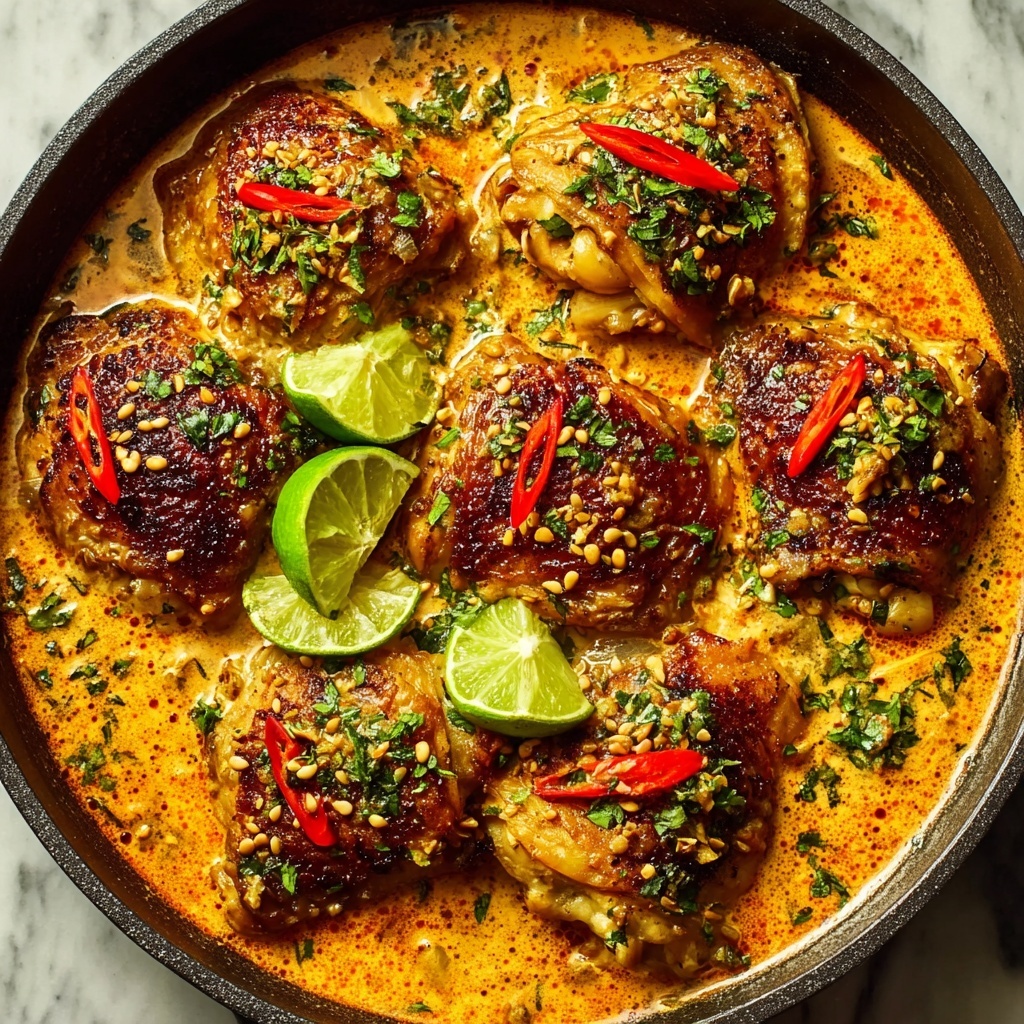 One Pan Coconut Lime Chicken Recipe - Recipe Image