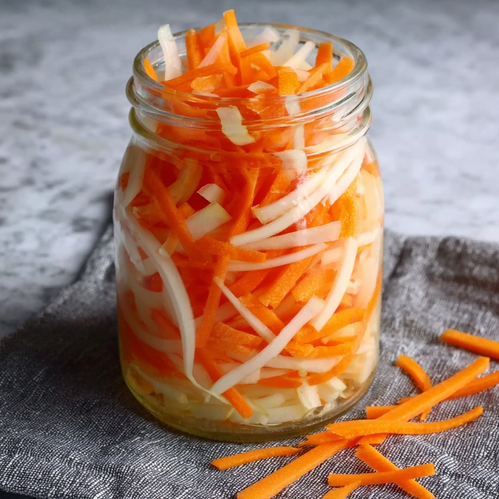 Vietnamese Pickled Carrots and Daikon Recipe - Recipe Image