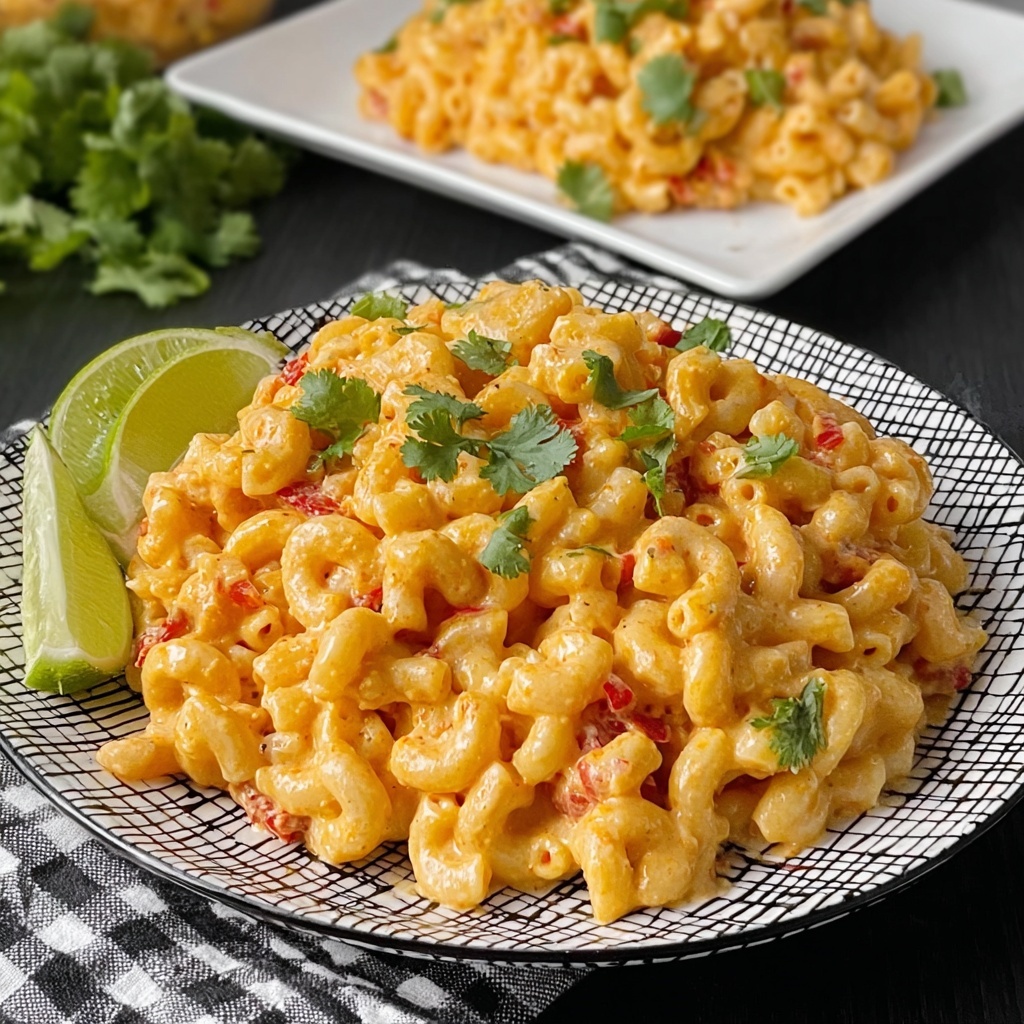 Creamy Chicken Enchilada Pasta Recipe - Recipe Image