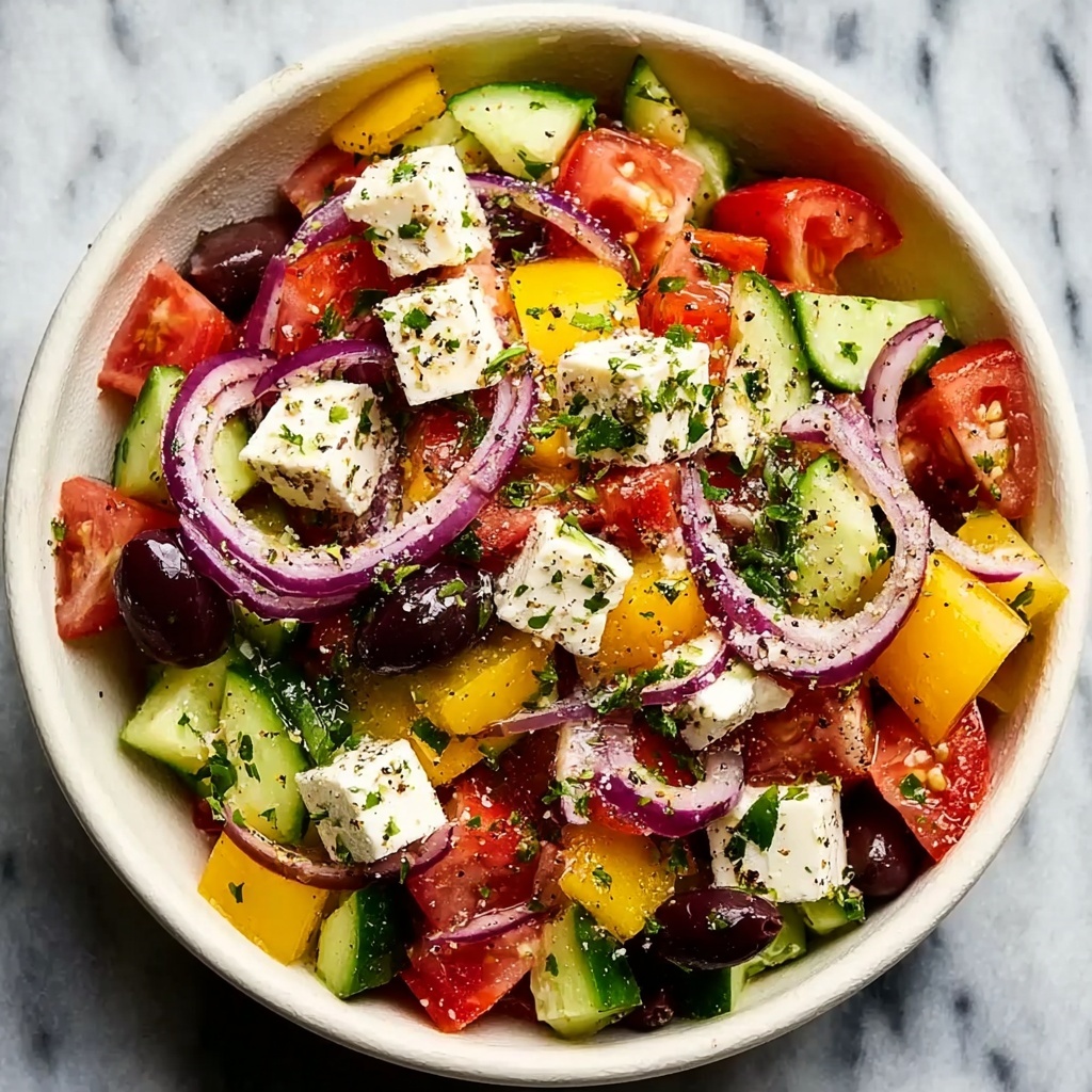 Greek Salad Recipe - Recipe Image