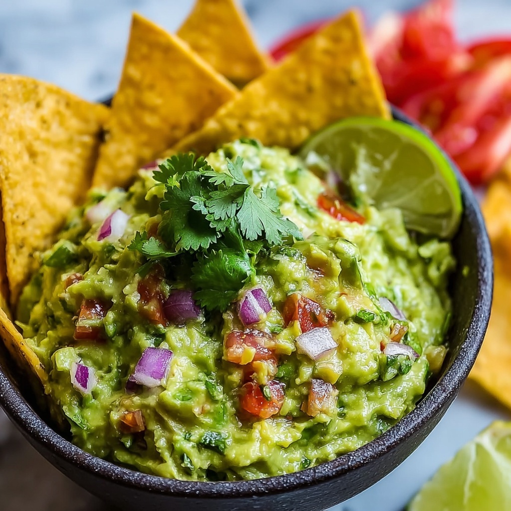 Homemade Guacamole Recipe - Recipe Image