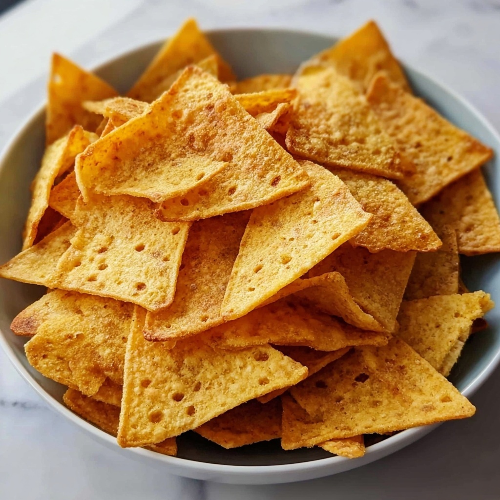 Baked Tortilla Chips Recipe for Easy, Crispy Snacking Recipe - Recipe Image