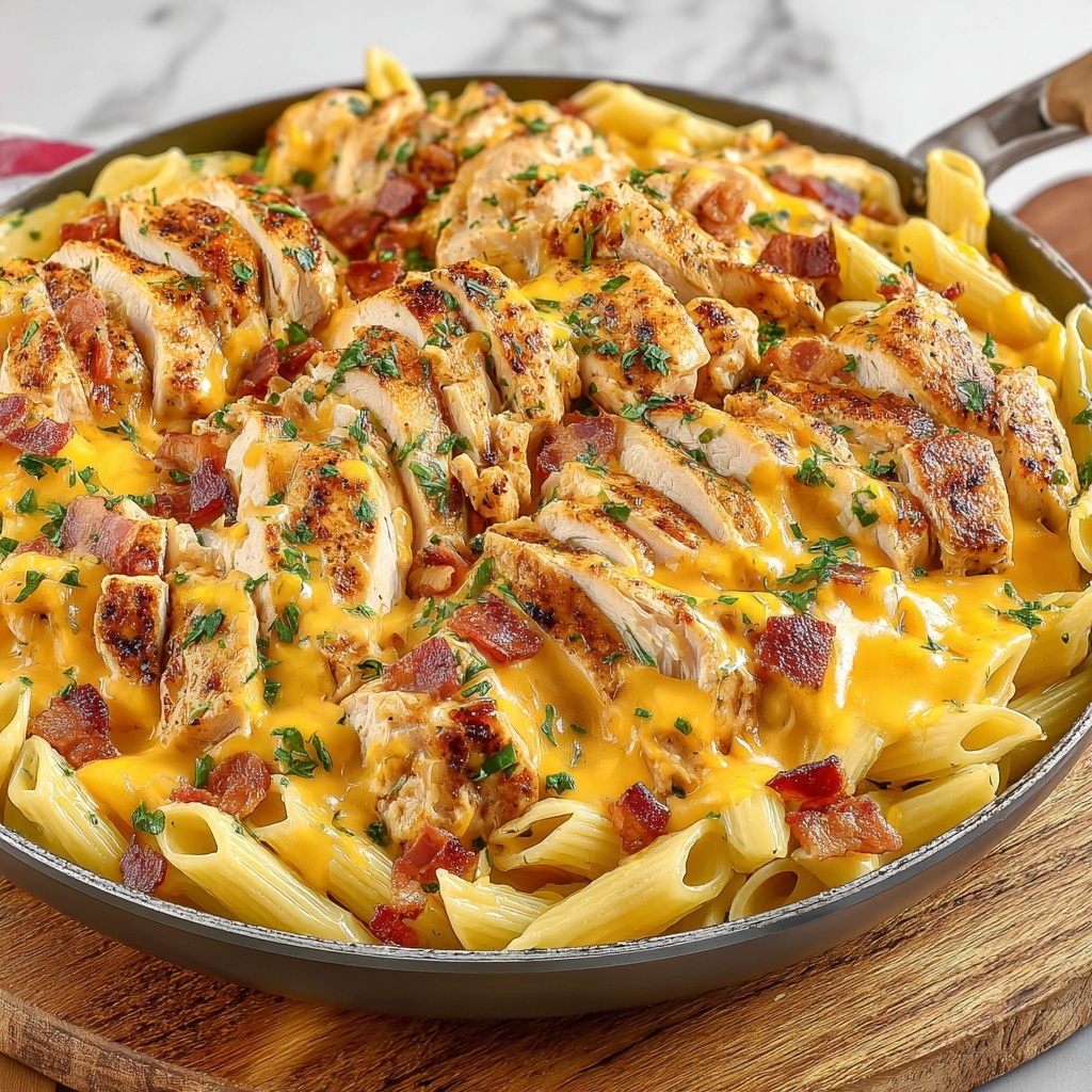 Crack Chicken Penne Pasta Recipe - Recipe Image