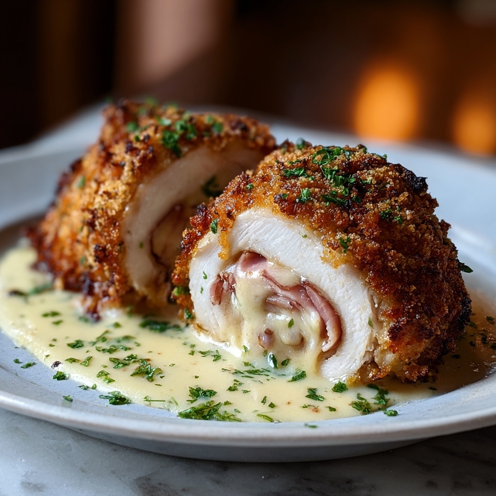 Easy Chicken Cordon Bleu Recipe - Recipe Image