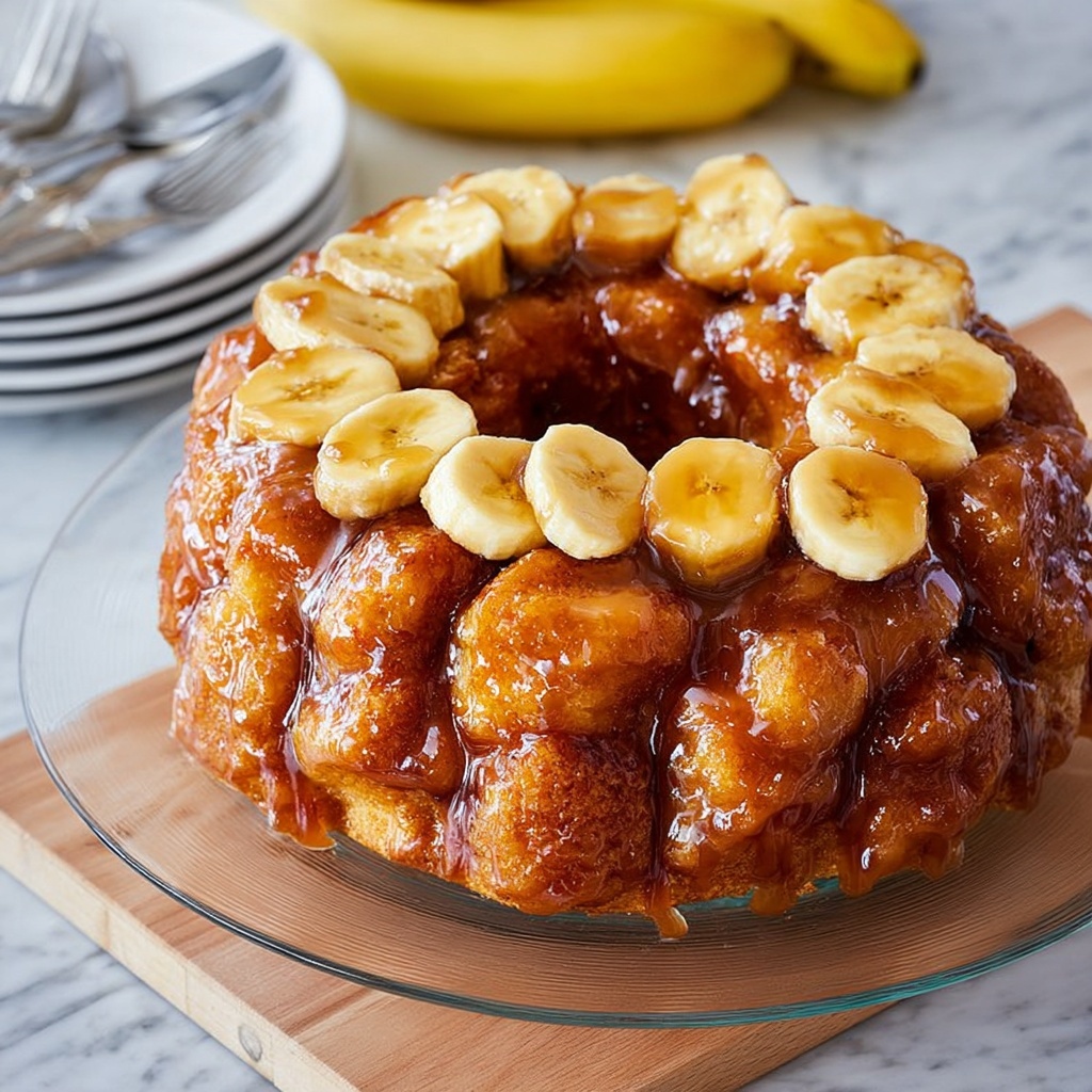 Banana Bread Monkey Bread Recipe - Recipe Image