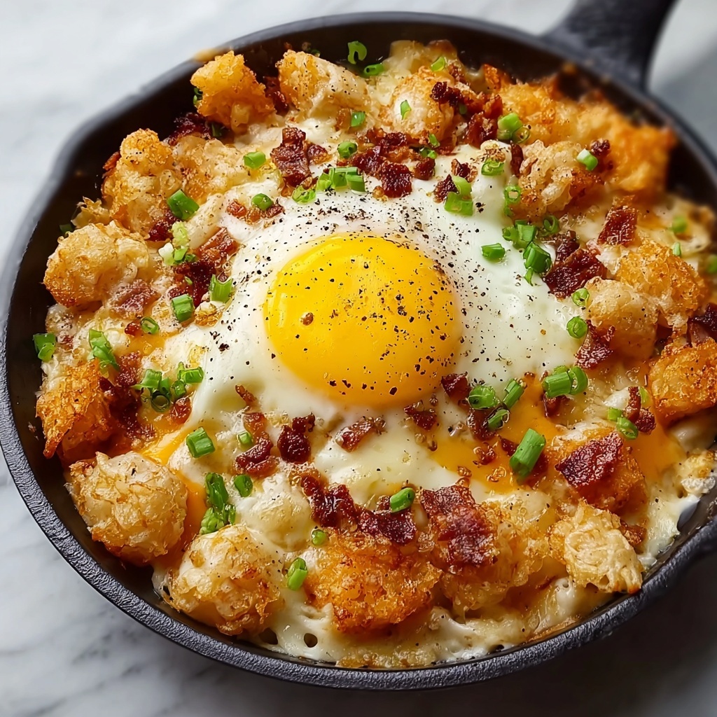 Tater Tot Breakfast Casserole Recipe - Recipe Image