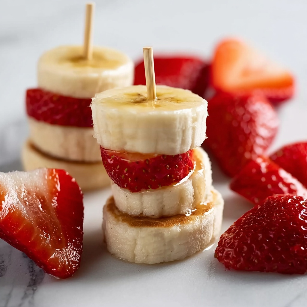 Strawberry Banana Pancake Skewers Recipe - Recipe Image