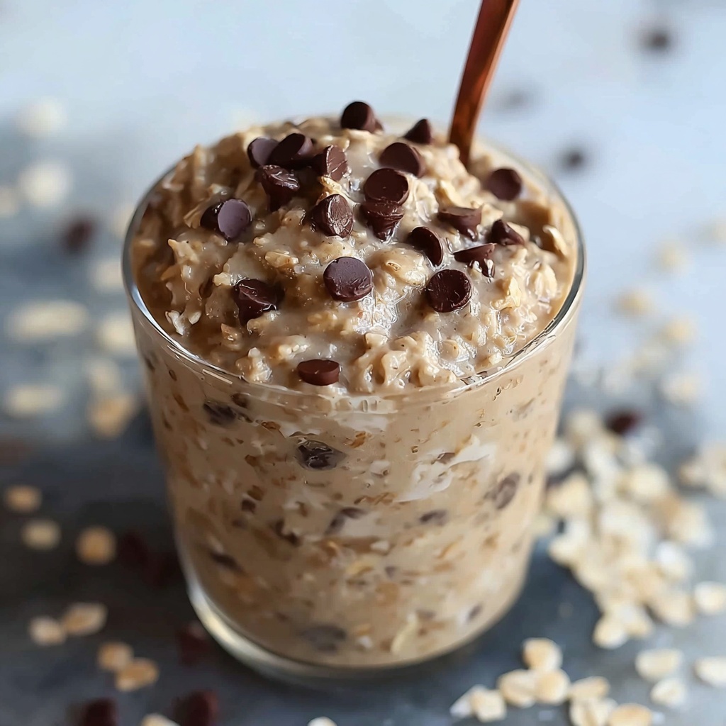 Cookie Dough Overnight Oats Recipe - Recipe Image