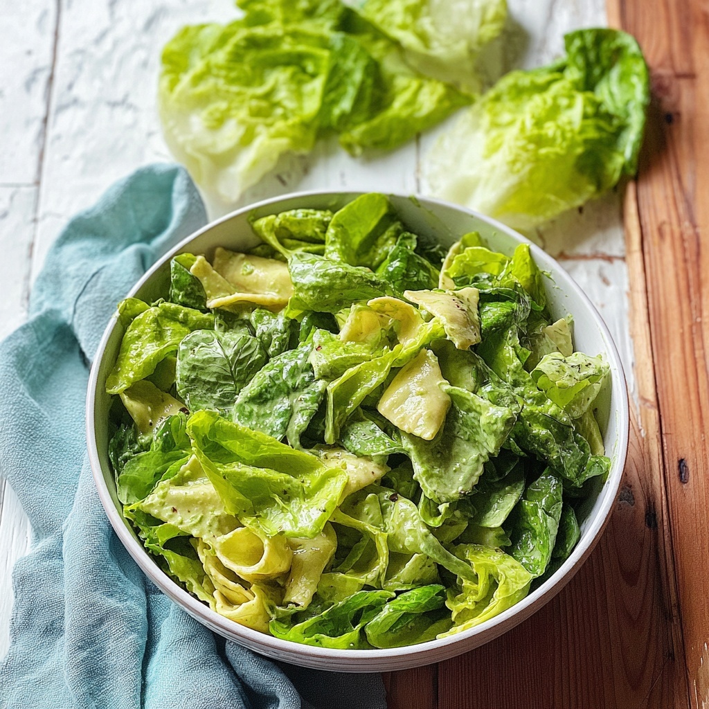 Green Goddess Salad with Fresh Herbs and Crunchy Nuts Recipe - Recipe Image