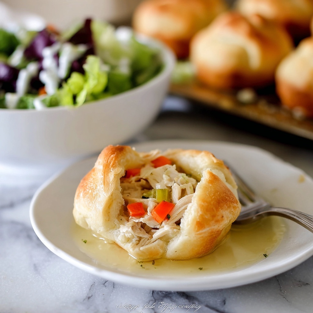 Chicken Pot Pie Biscuits Recipe - Recipe Image