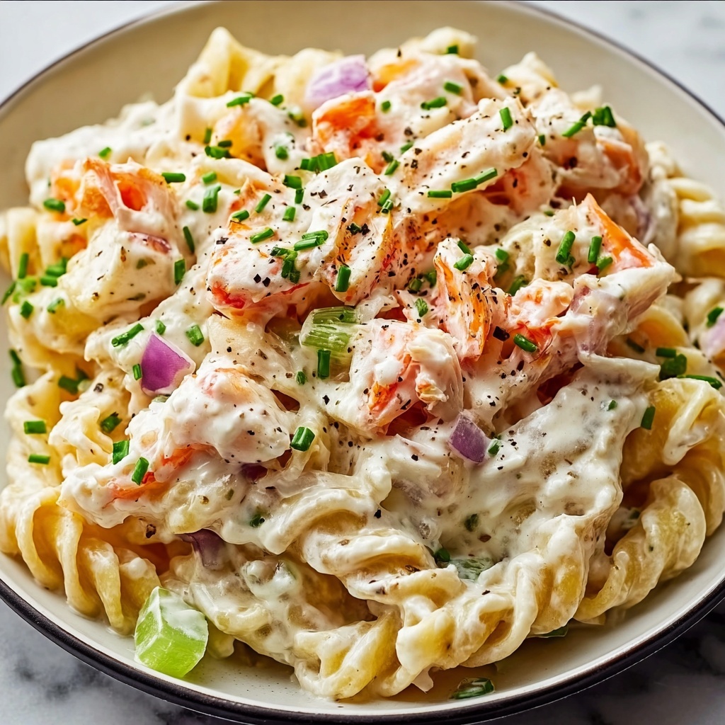 Lobster Roll Pasta Salad Recipe - Recipe Image