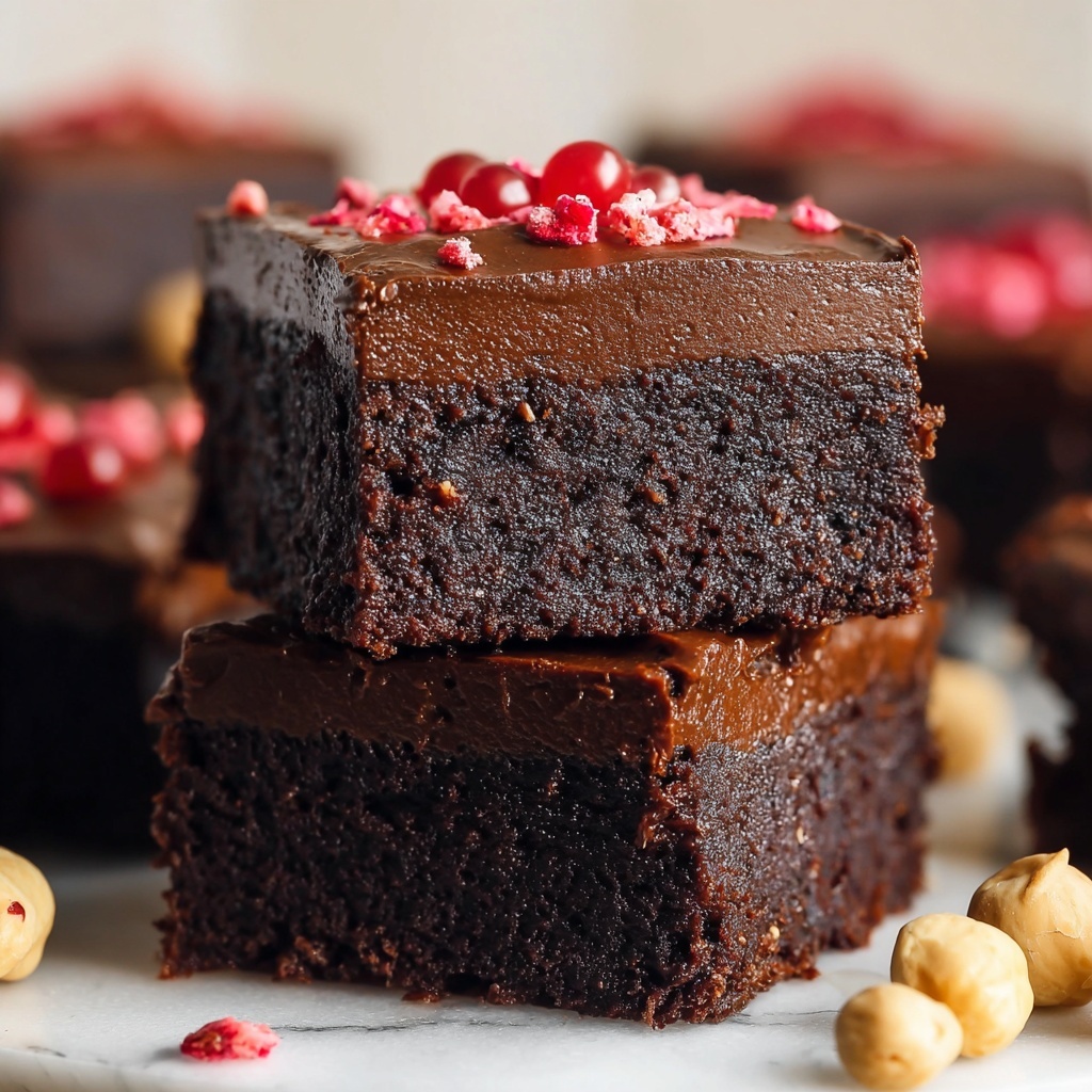 No Bake Date Brownies Recipe - Recipe Image