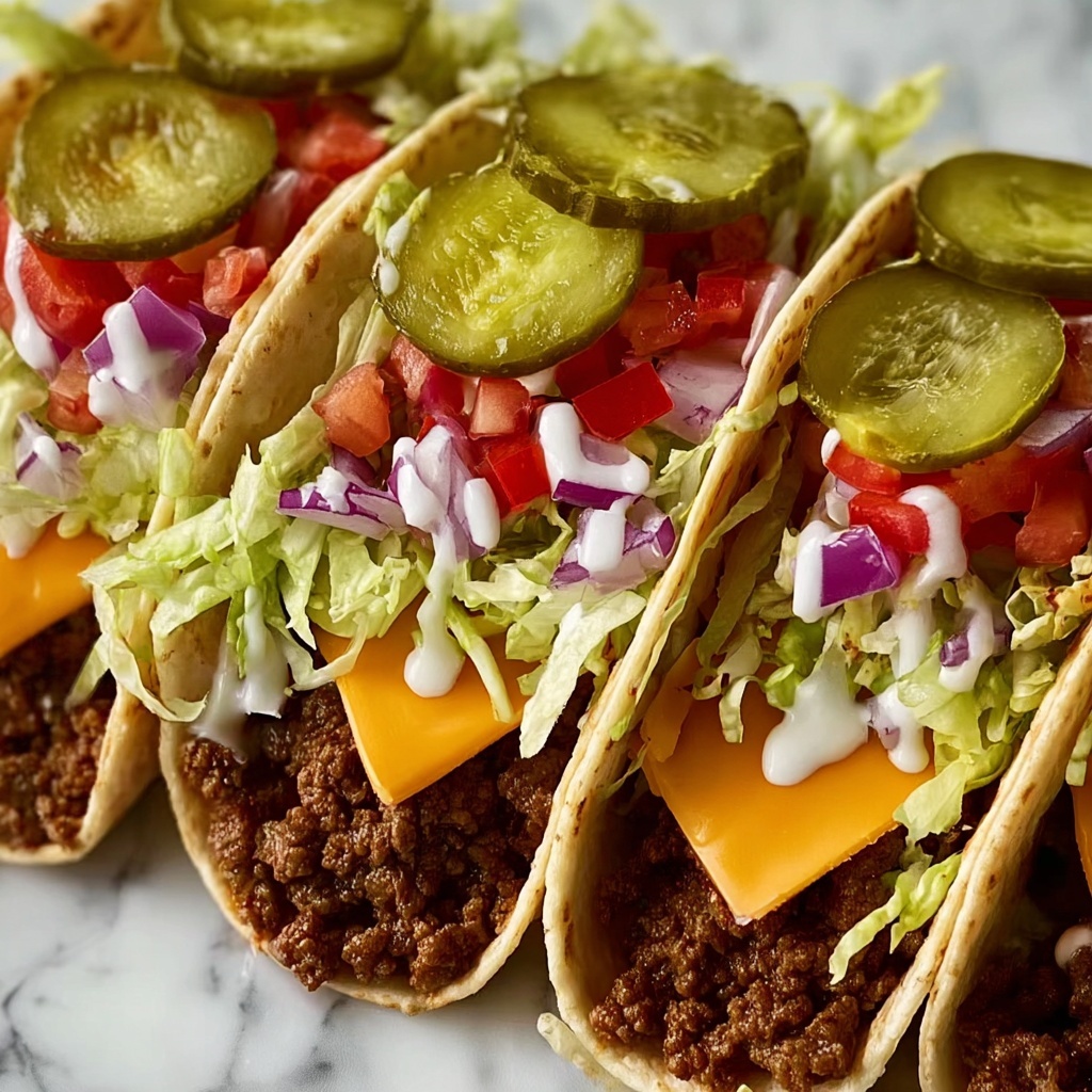 Animal Style Smashburger Tacos Recipe - Recipe Image