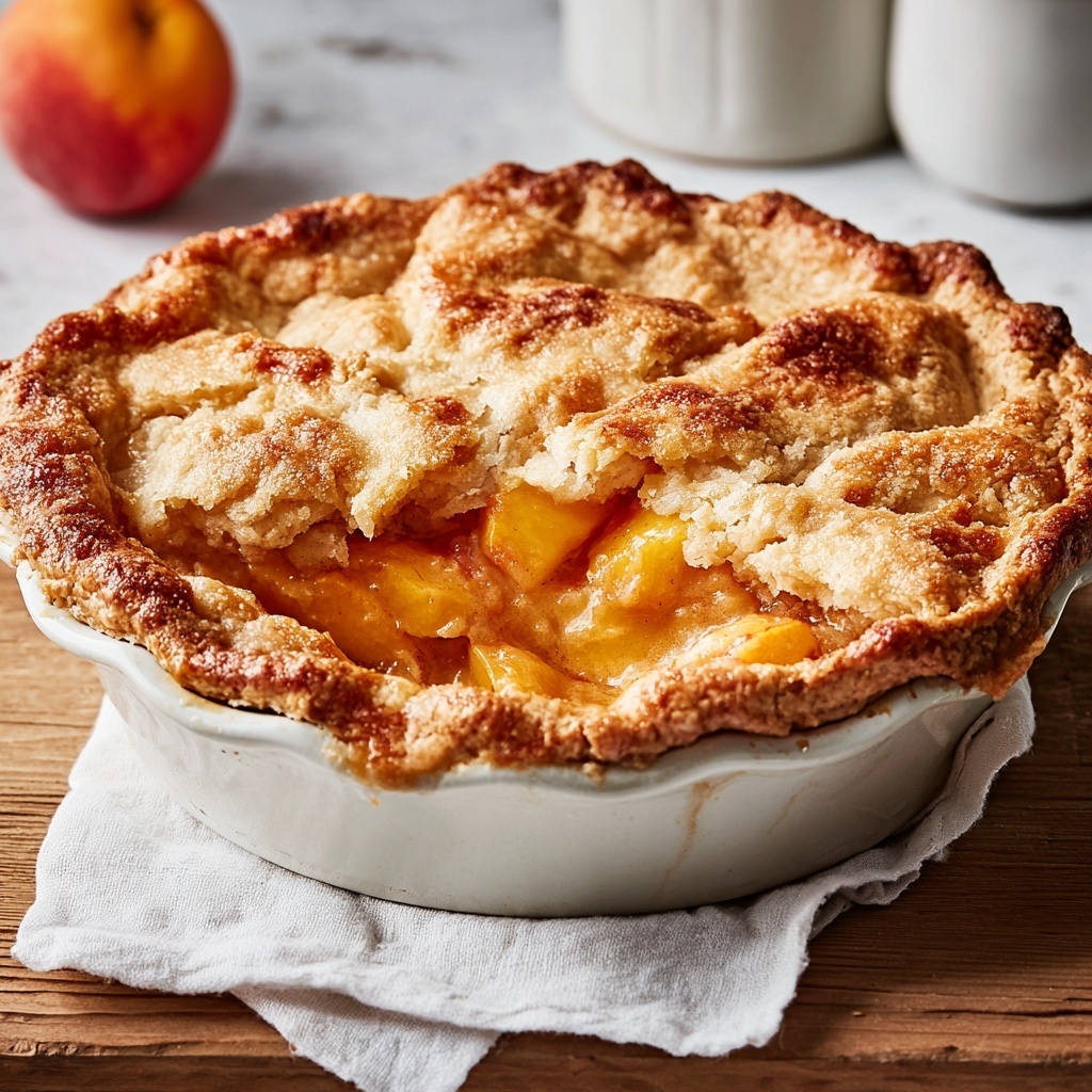 Gluten-Free Peach Cobbler Recipe - Recipe Image