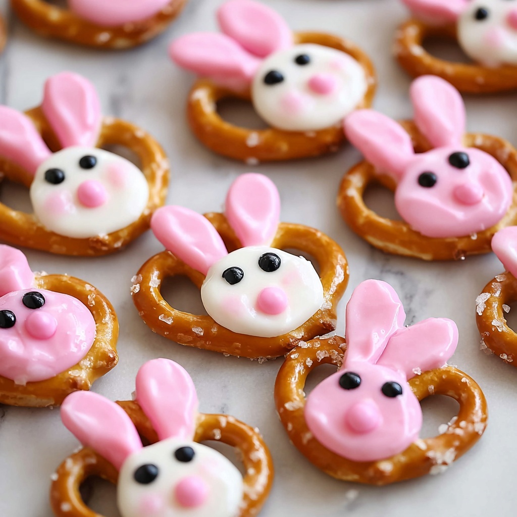 Bunny Pretzels Recipe - Recipe Image