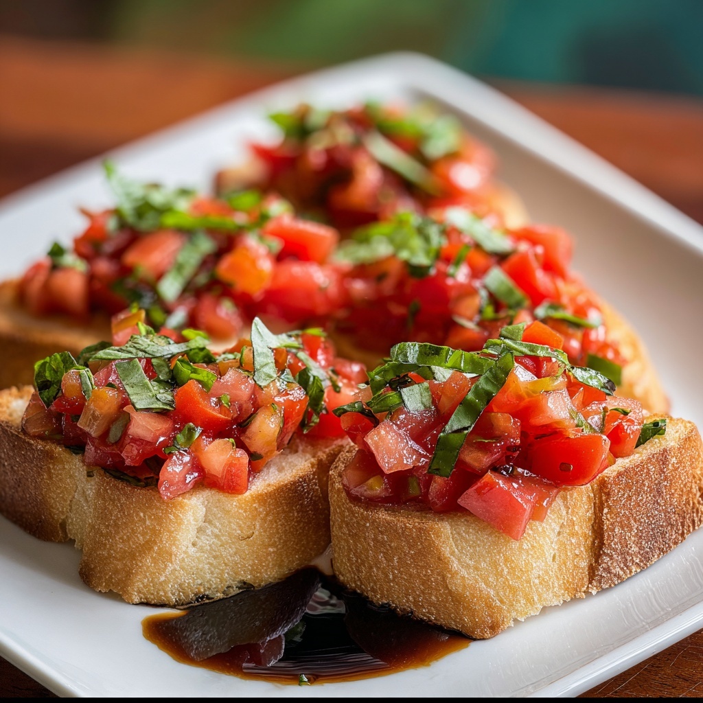 Easy Bruschetta Recipe - Recipe Image