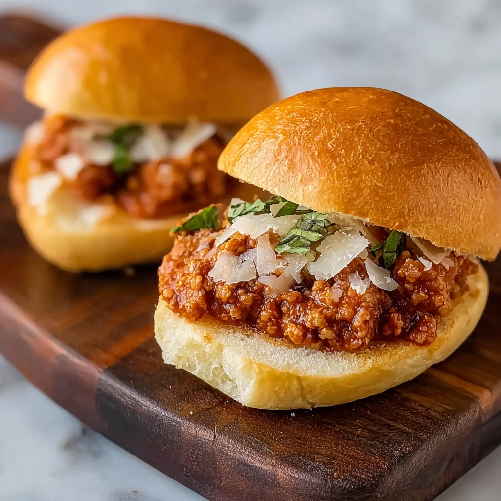 Chicken Parmesan Sloppy Joes: A Tasty Twist on Comfort Food Recipe - Recipe Image