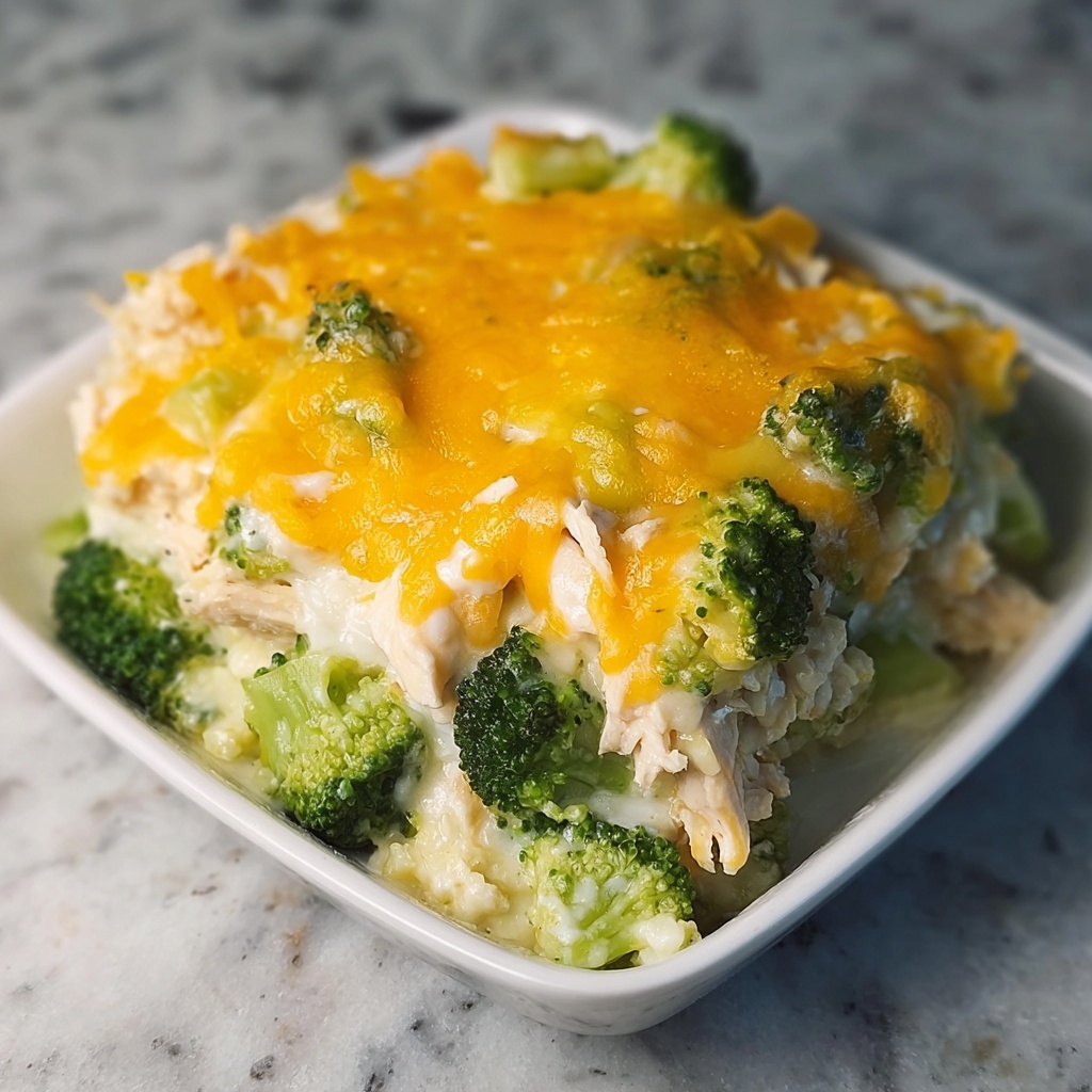 Keto Chicken Broccoli Casserole: A Delicious, Easy Bake! Recipe - Recipe Image